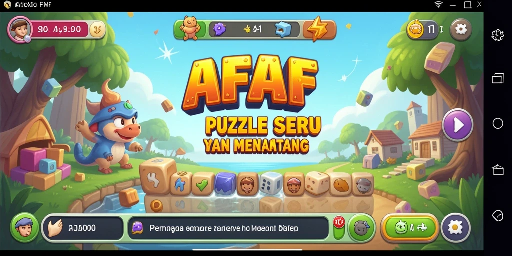 Tampilan gameplay AFAF yang menantang dan menghibur.