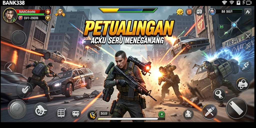 Gameplay seru dengan aksi mendebarkan di BANK338.