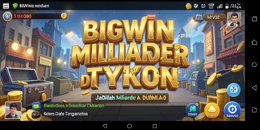 Tampilan gameplay BIGWIN yang menarik dalam membangun kerajaan bisnis.