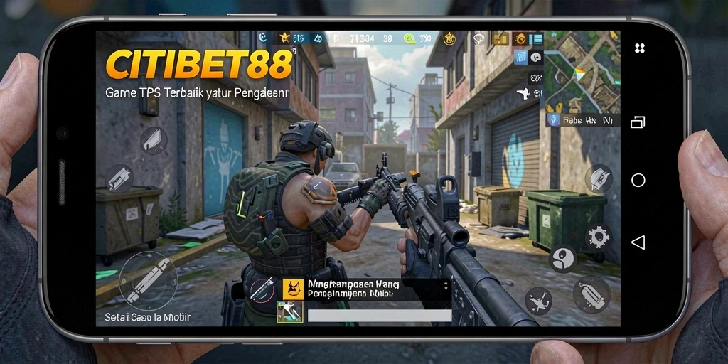 Tampilan gameplay seru di CITIBET88 dengan aksi menembak yang mendebarkan.