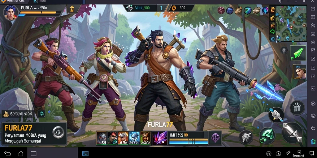 Tangkapan layar gameplay FURLA77 yang seru dan menegangkan.