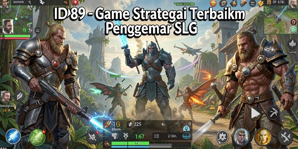 Tampilan gameplay yang menegangkan dalam IDR89.