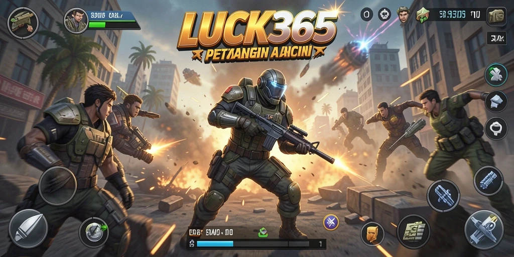 Tampilan menarik dari gameplay Action yang intens.