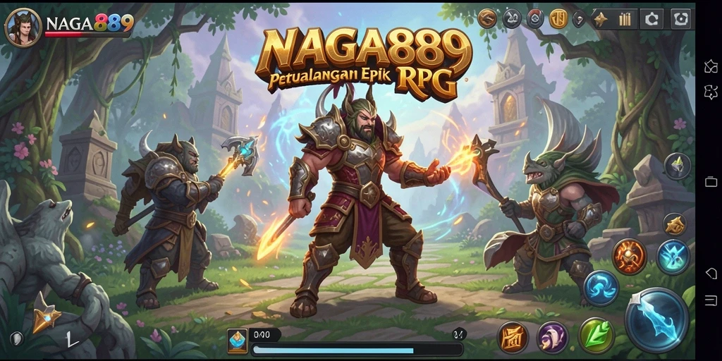 Gameplay NAGA889 menampilkan petualangan RPG yang mendebarkan dan grafis memukau.