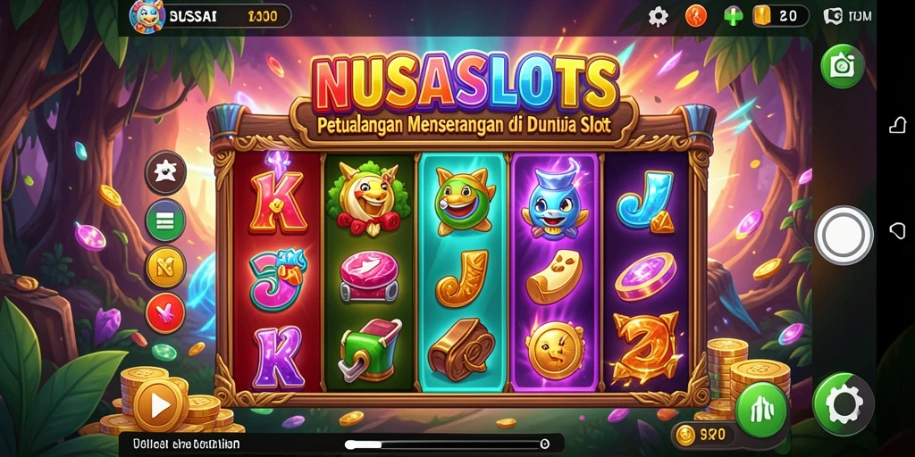 Tangkap momen seru dalam gameplay <strong>NUSASLOTS</strong> yang penuh warna.