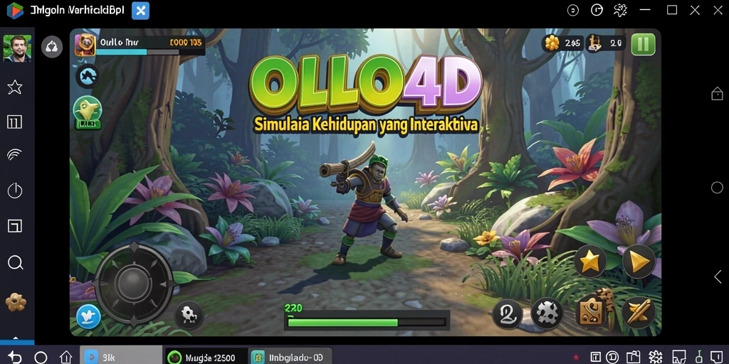 Gameplay OLLO4D yang menarik dan interaktif di dunia virtual.