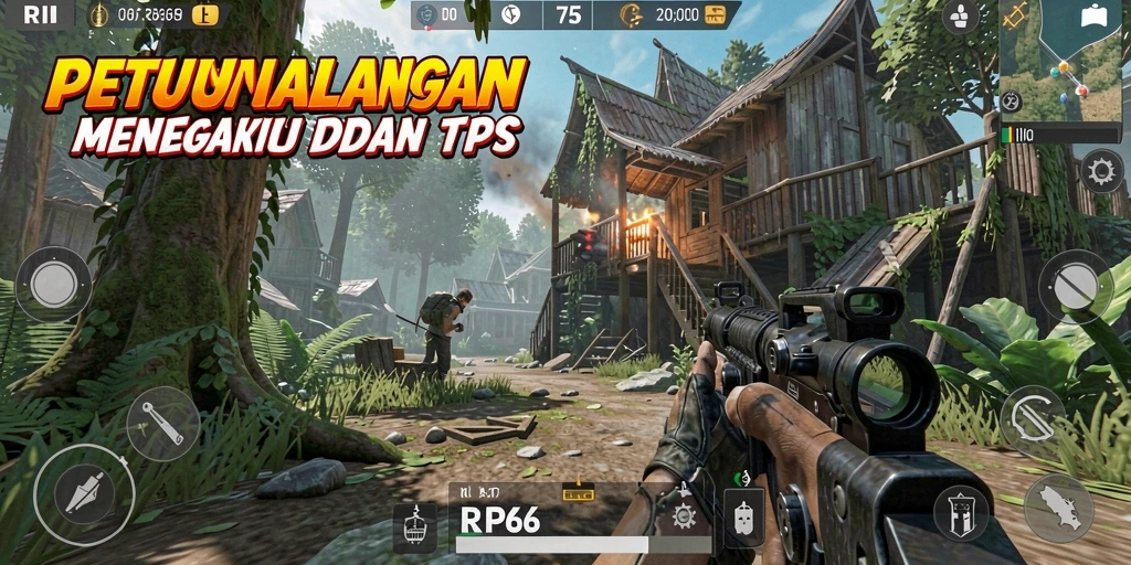 Tampilan gameplay RP66 yang mendebarkan dan penuh aksi.