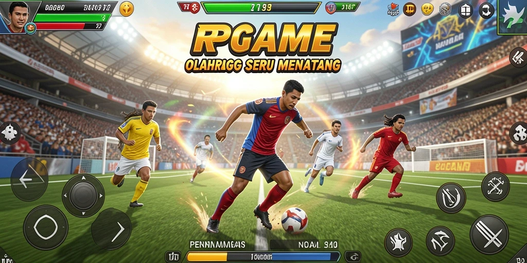 Tampilan gameplay <strong>RPGAME</strong> yang seru dan menarik saat bertanding.