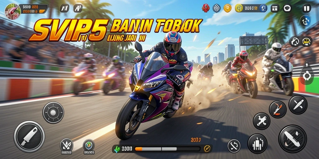 Tampilan gameplay seru dan menantang di SVIP5.