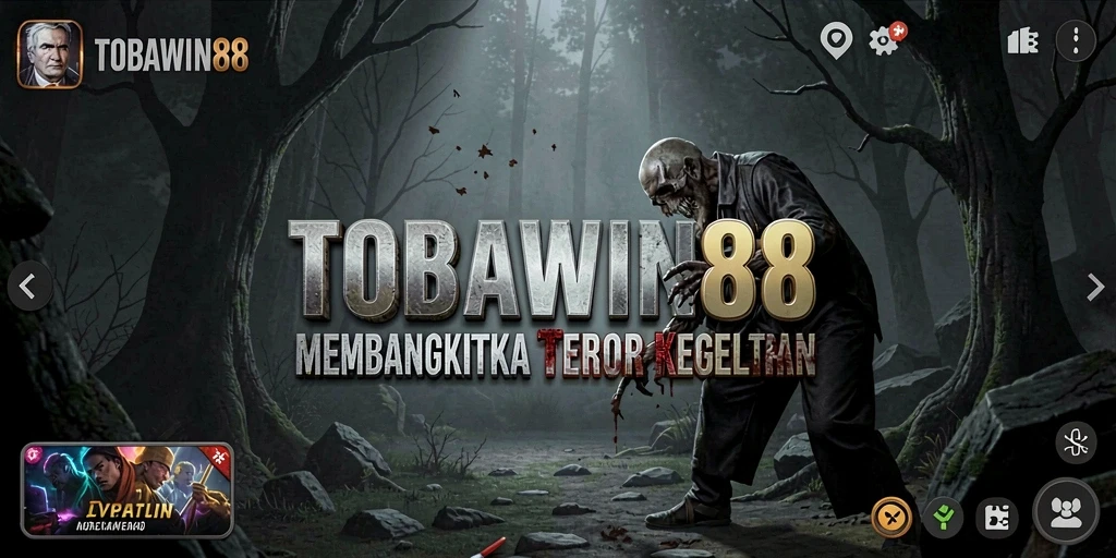 Tampilan gameplay seram yang menggugah rasa takut.