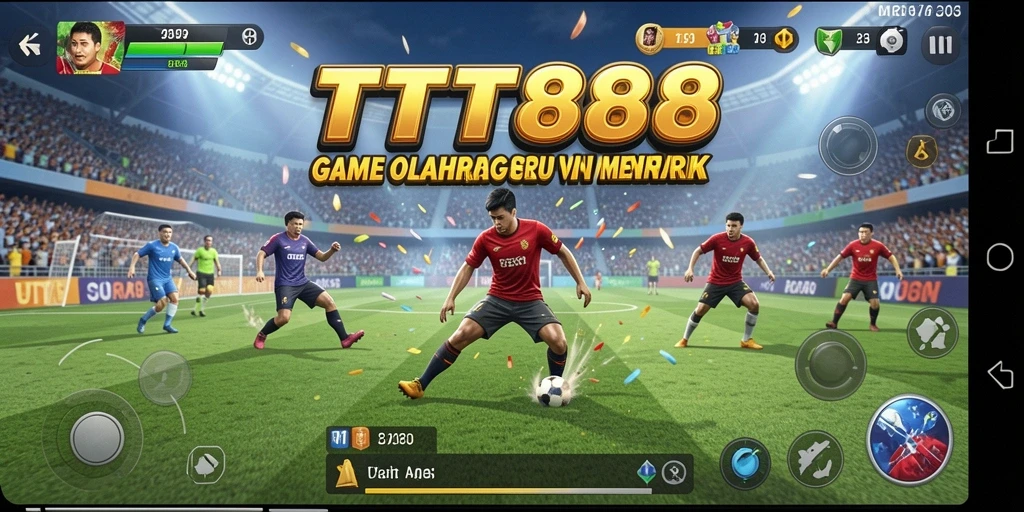 Tampilan gameplay TTT888 yang seru dan dinamis.
